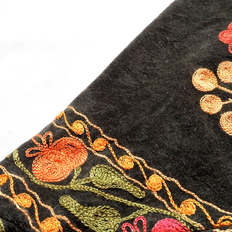 vintage suzani embroidered robe