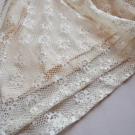 60〜70s "Say-Lu" lace house maxi dress