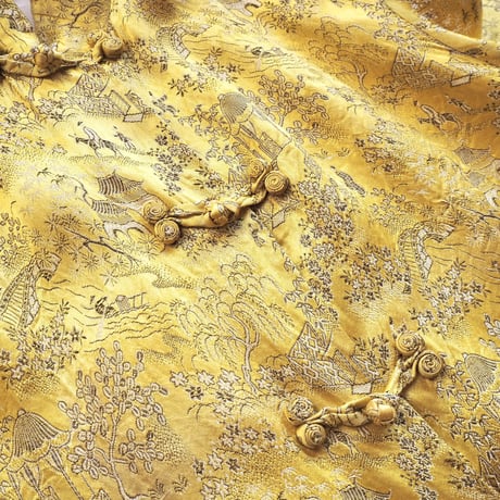 70s chinese brocade coat