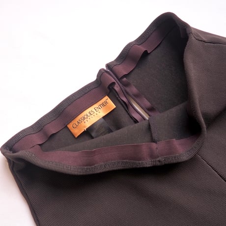 "CLASSIQUES ENTIER" rib easy pants