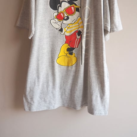 90s "Velva Sheen" mickey t-shirts (LGY)