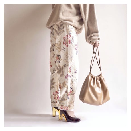 ”Talbot" floral cotton pants