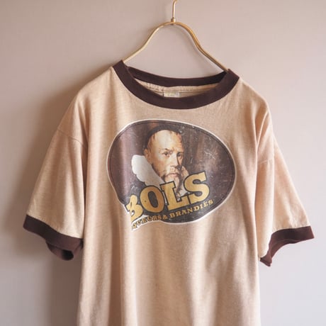 70〜80s "Velva Sheen" BOLS ringer t-shirts