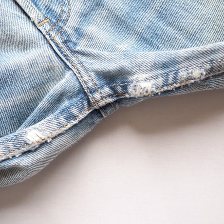 90s made in USA Levi's 501 damage denim pants