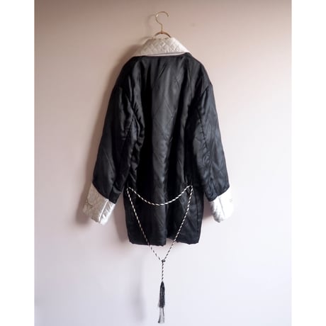 50〜60s chinese embroidered quilt jacket (BK)