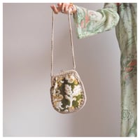 60〜70s tapestry woven mini bag