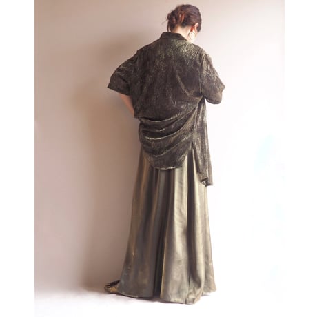 "Jacqueline Ferrar" gold maxi skirt
