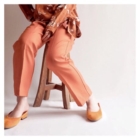 Bend Over carrot orange easy pants