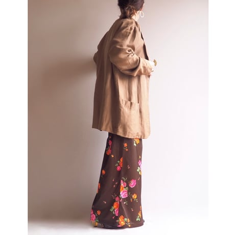 "FORENZA" silk tailored jacket