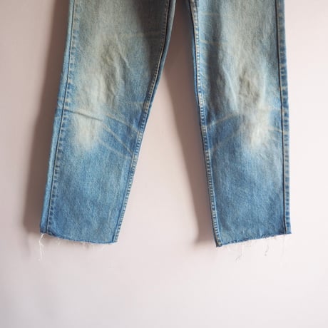 80s made in USA Levi's 505-0217 cutoff denim