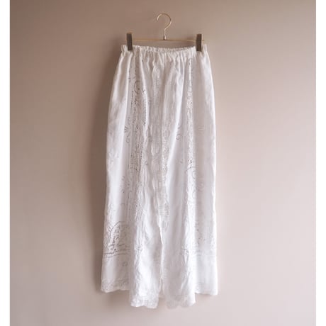 original remake lace maxi skirt
