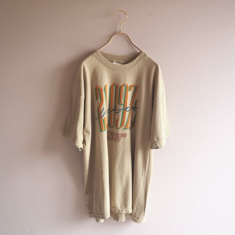 90s〜 "BESTINTOWN"  print t-shirts (BE)