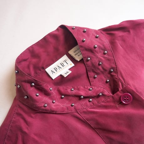 "APART IMPRESSIONS" silk 100% blouse & pants set