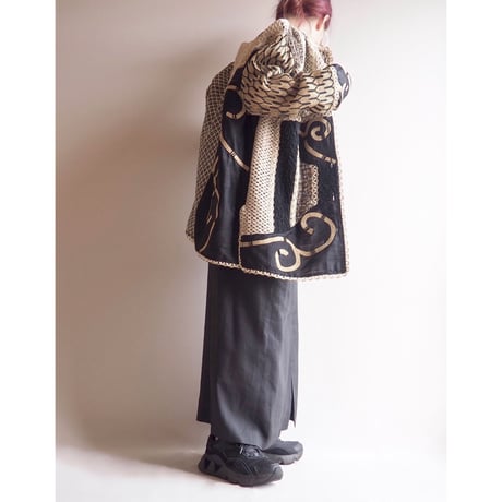 vintage "Sandy Starkman"  jute art jacket