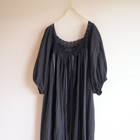 "CHEZ CALIFORNIA" cotton maxi dress