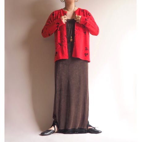 "Designers Originals" floral cardigan