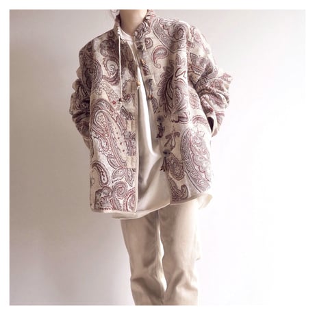 flashback paisley tapestry jacket