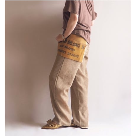 "Saks Fifth Avenue" textured easy pants
