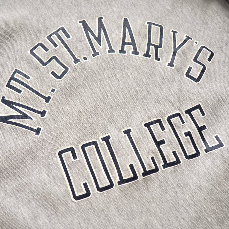 90s champion reverse weave damage college sweat