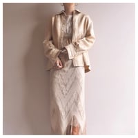 "GIANFRANCO FERRE" floral textured jacket