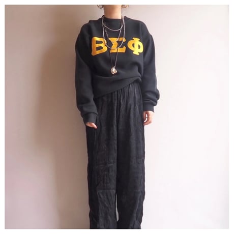 80〜90s "Russel Athletic" print sweat