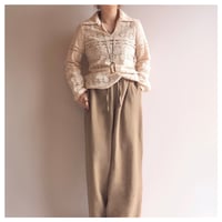 made in Finland lace blouse