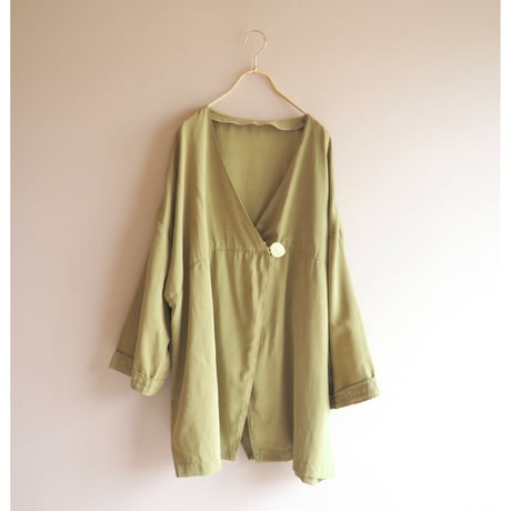 vintage pistàcchio oversized design jacket