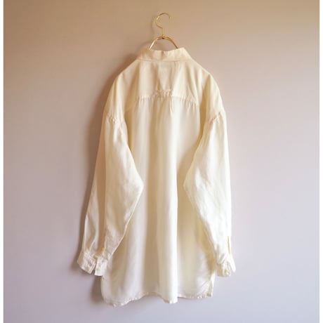 "studio G.A." oversized silk blouse
