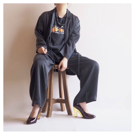 "Adrienne Vittadini" ribbon design blouse & pants