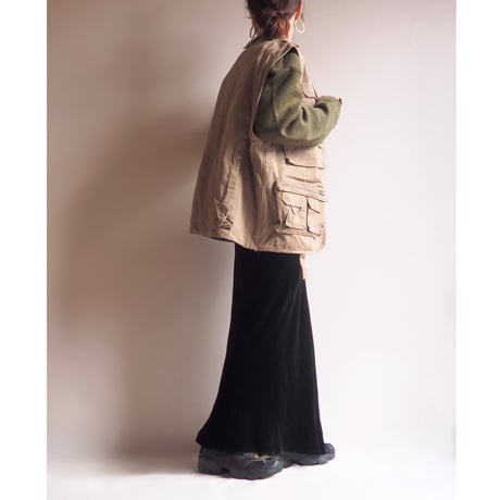 60〜70s Netherlands Army V-neck sweater