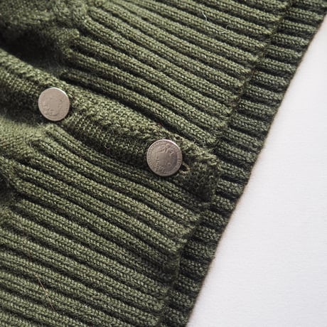 vintage ruffle folk cardigan