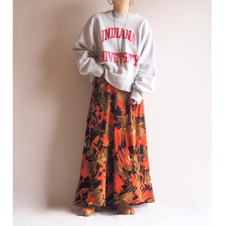 80s "Champion" reverse weave cutoff college sweat