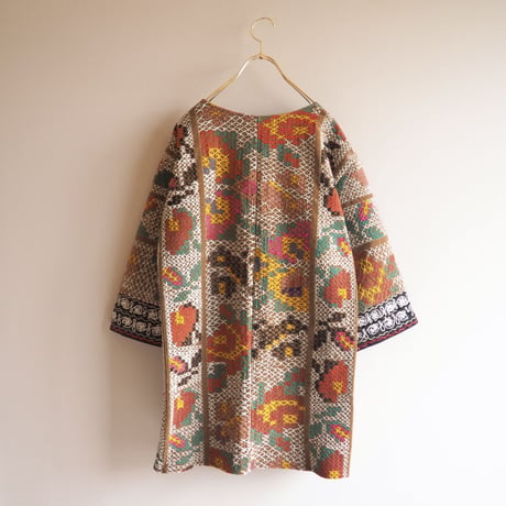 vintage suzani embroidered robe