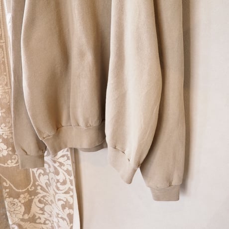 "JERZEES" beige oversized plain sweat