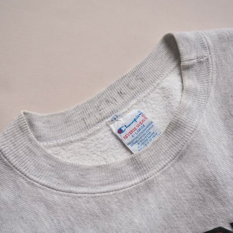 90s champion reverse weave college print sweat