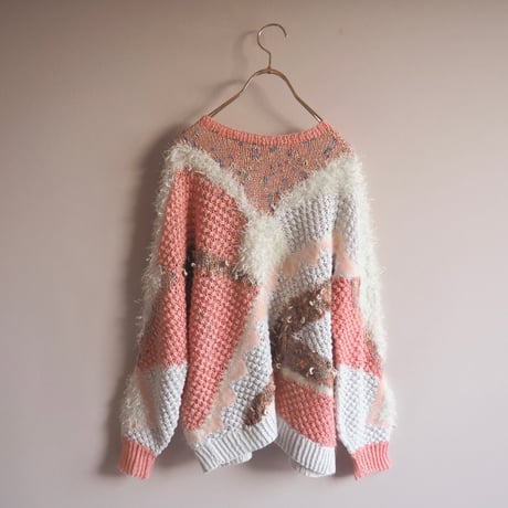 80〜90s switching design sweater