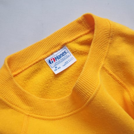 80s "Hanes" logo print sweat
