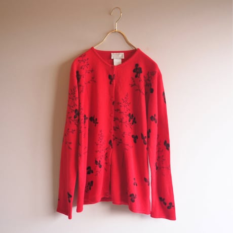 "Designers Originals" floral cardigan