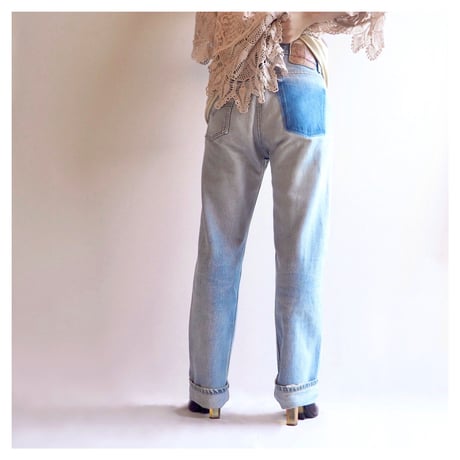 90s made in USA Levi's 501xx damage denim pants