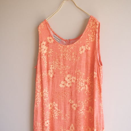 "Karin Stevens" rayon floral sleeveless maxi dress