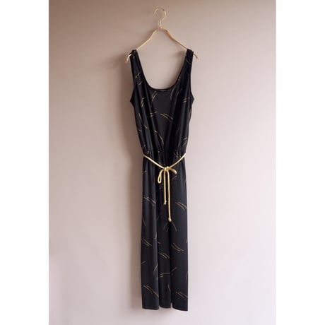 "bohly" abstract sleeveless rompers