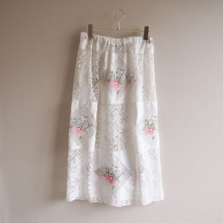 original remake lace midi skirt