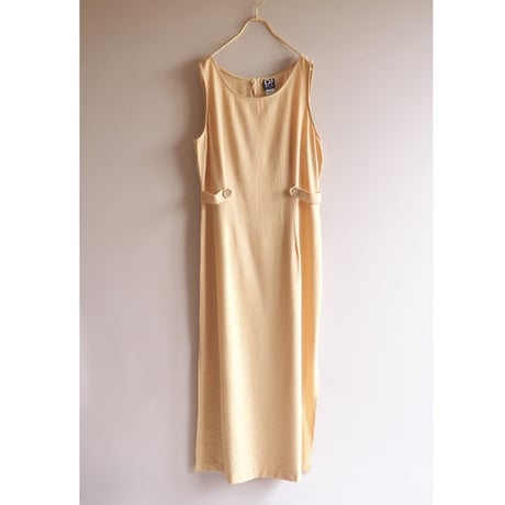 vintage design sleeveless maxi dress