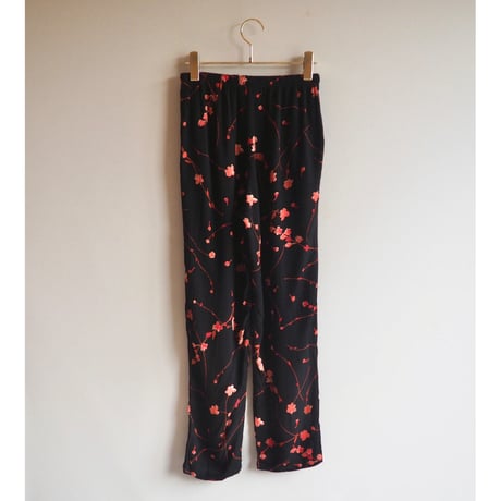 "CLIO" rayon floral easy pants