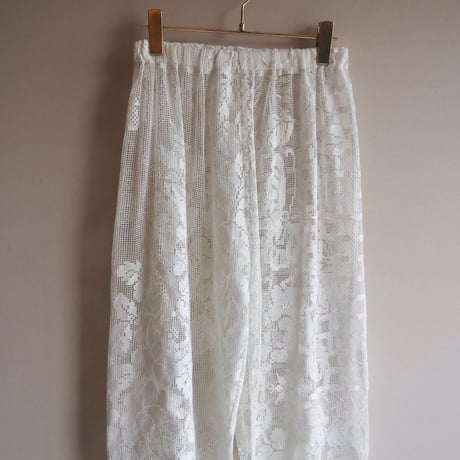 original remake docking lace wide pants (C)