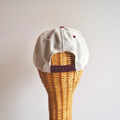 80〜90s embroidered logo cap