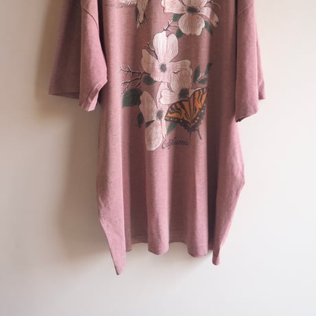 90s〜 "SIGNAL SPORTS" floral print t-shirts