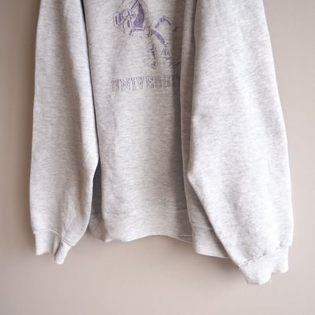 80〜90s "discus athletic" college damage sweat
