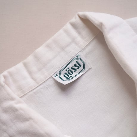 vintage embroidered cotton folk blouse
