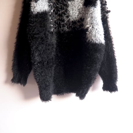 80s〜 shaggy design sweater